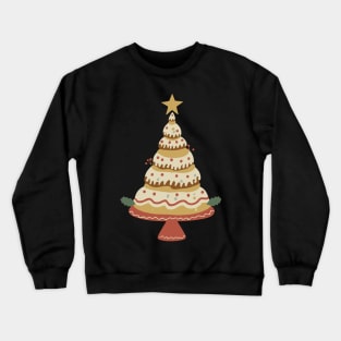 Christmas tree cake Crewneck Sweatshirt